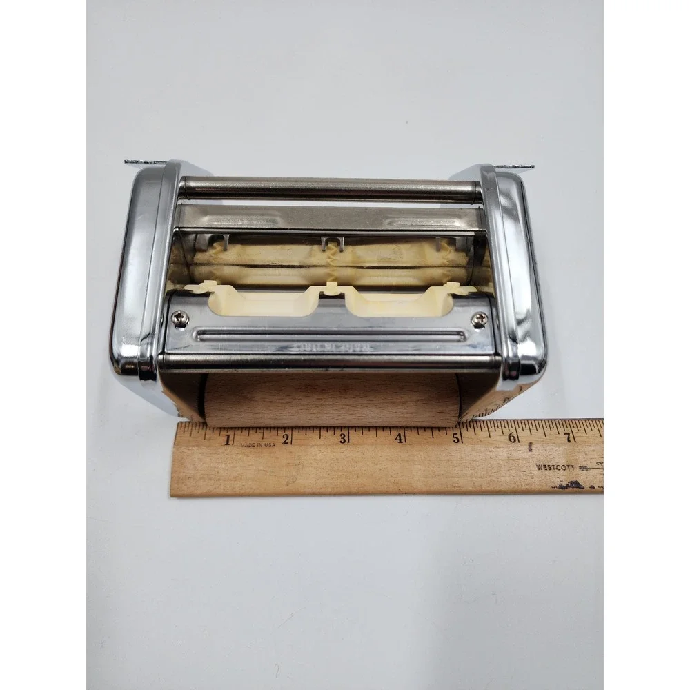 Marcato Raviolissima Pasta Maker Attachment with Box and Cutter Made in Italy